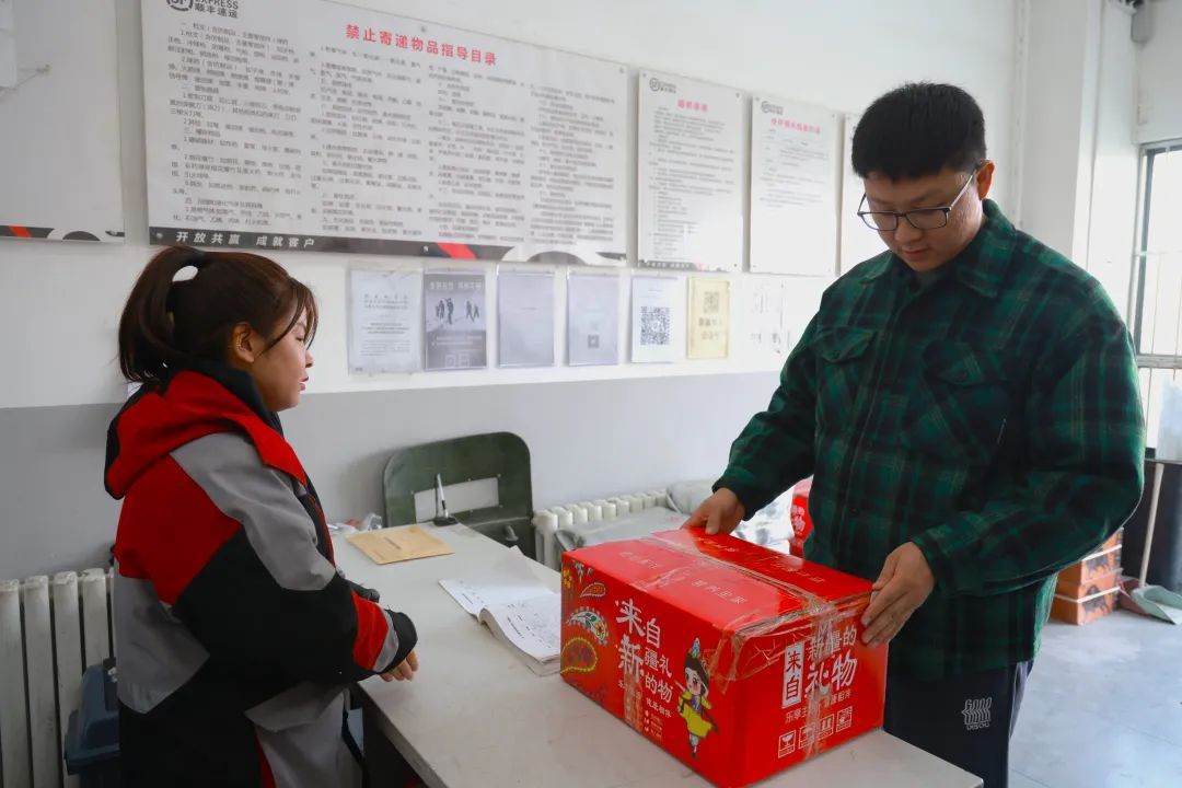 铁门关市物流快递业迎来“春运”