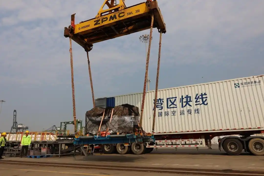东莞-香港国际空港中心为“湾区制造”构建全球物流通道