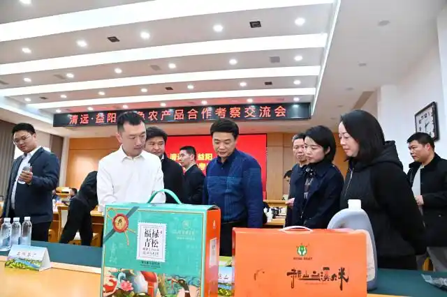 益阳市推动特色农产品“走出去”