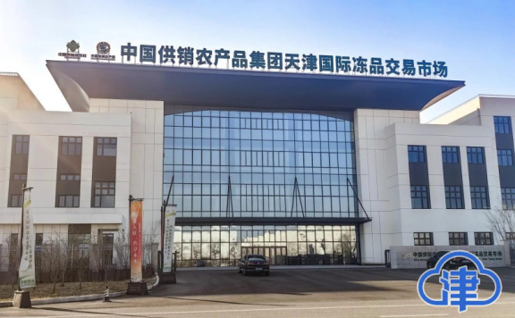 10万吨级！天津生态城迎来冻品交易“压仓”项目