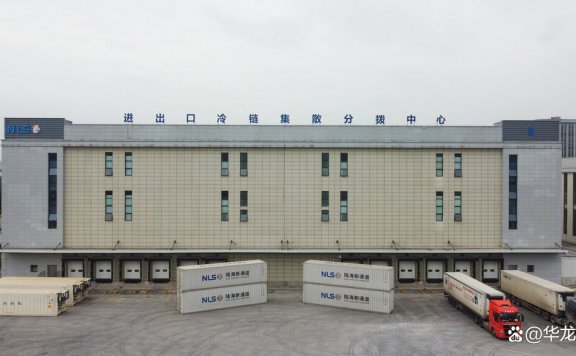 陆海新通道重庆无水港冻库今日正式开仓